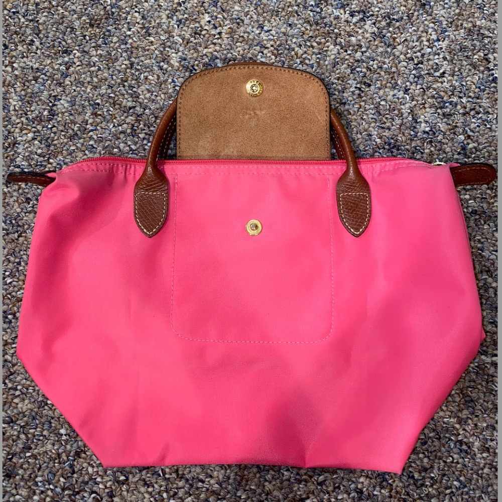 Small Le Pliage Nylon Top Handle Bag
